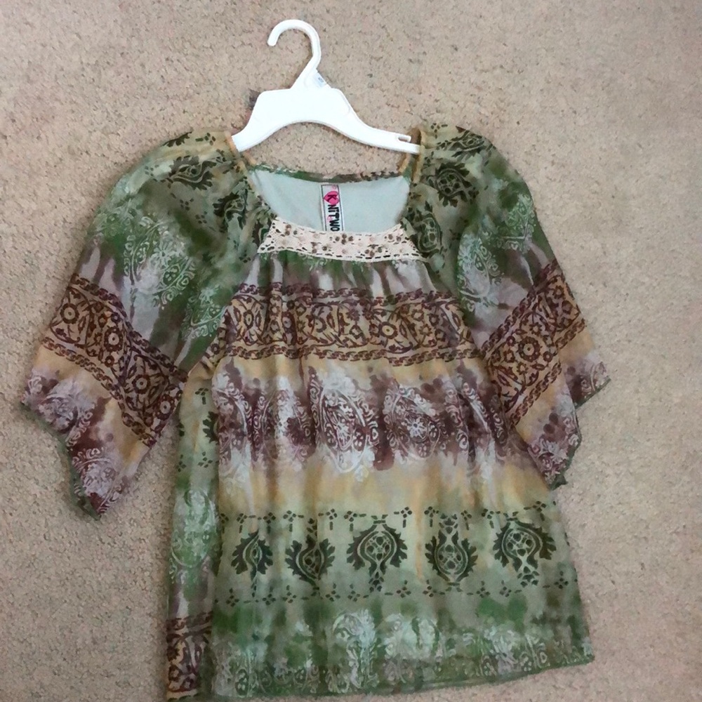 Kids Dressy (2 quarters length sleeve) blouse